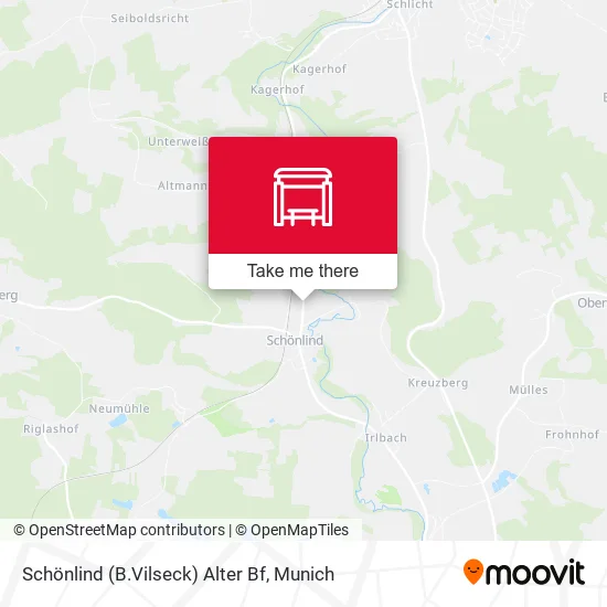 Карта Schönlind (B.Vilseck) Alter Bf