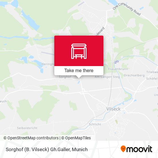 Sorghof (B. Vilseck) Gh.Galler map