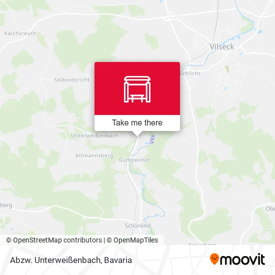 Карта Abzw. Unterweißenbach