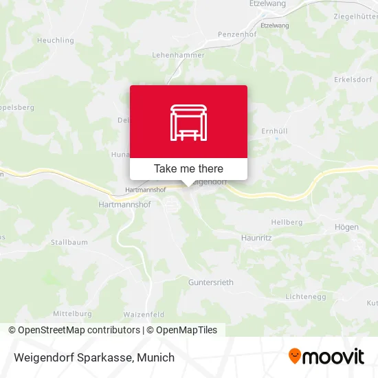 Карта Weigendorf Sparkasse
