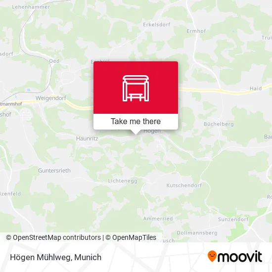 Карта Högen Mühlweg