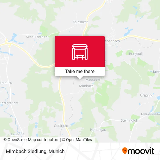 Карта Mimbach Siedlung