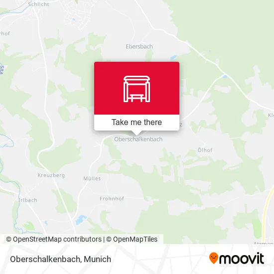 Карта Oberschalkenbach