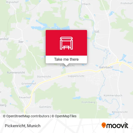 Карта Pickenricht
