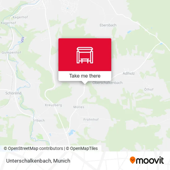 Карта Unterschalkenbach