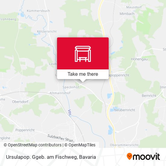Ursulapop. Ggeb. am Fischweg map