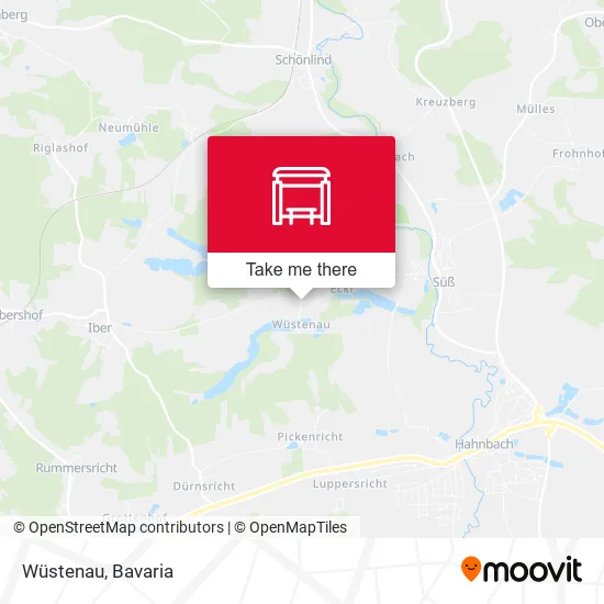 Карта Wüstenau