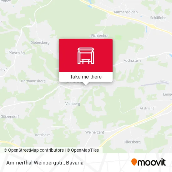 Карта Ammerthal Weinbergstr.