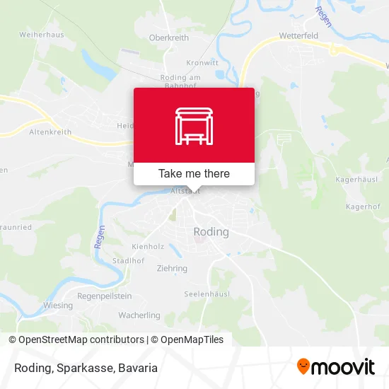 Карта Roding, Sparkasse