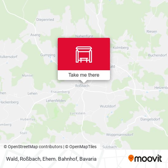 Wald, Roßbach, Ehem. Bahnhof map