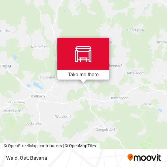 Карта Wald, Ost