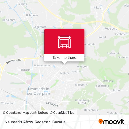 Карта Neumarkt Abzw. Regerstr.