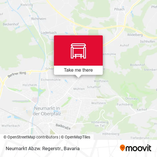 Карта Neumarkt Abzw. Regerstr.