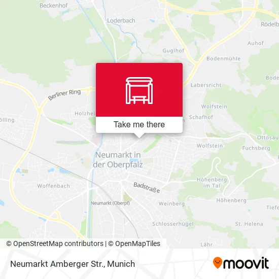 Карта Neumarkt Amberger Str.