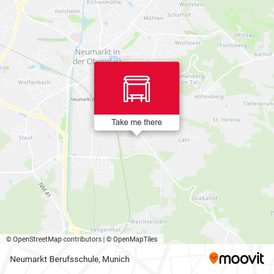Карта Neumarkt Berufsschule