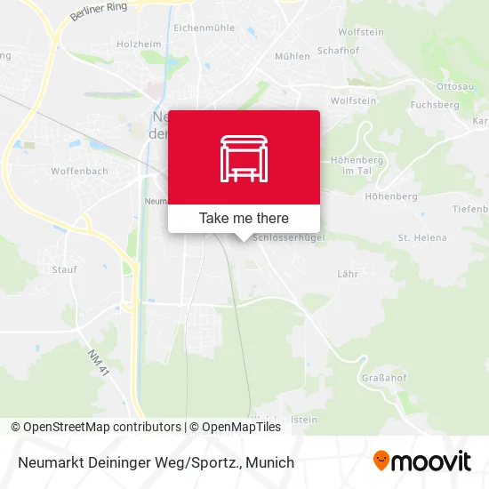 Карта Neumarkt Deininger Weg/Sportz.