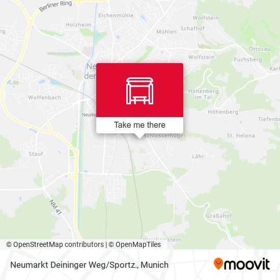 Neumarkt Deininger Weg/Sportz. map