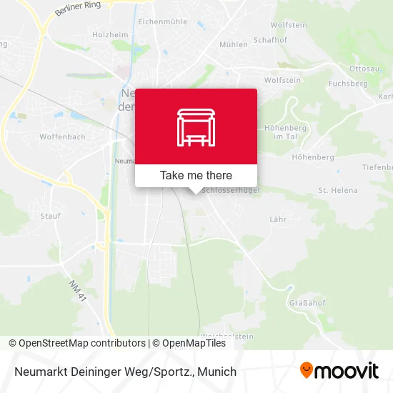 Карта Neumarkt Deininger Weg/Sportz.