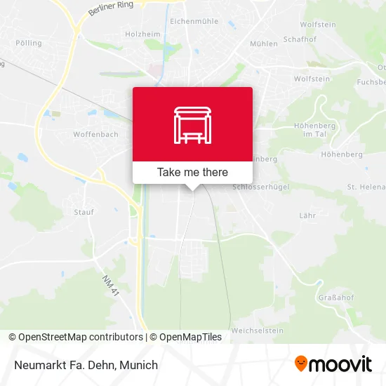 Карта Neumarkt Fa. Dehn