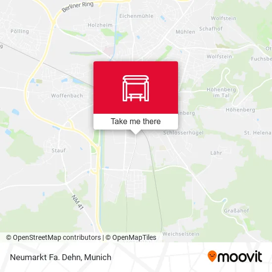 Карта Neumarkt Fa. Dehn