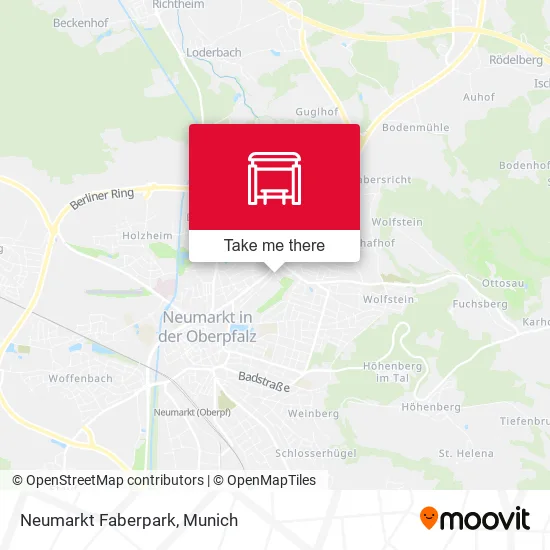 Карта Neumarkt Faberpark