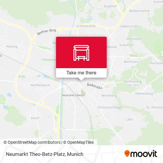 Neumarkt Theo-Betz-Platz map