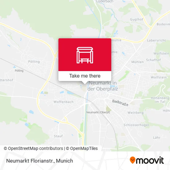 Карта Neumarkt Florianstr.