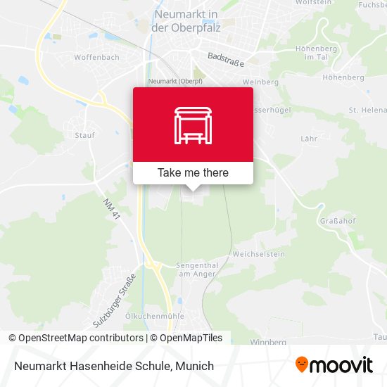 Neumarkt Hasenheide Schule map