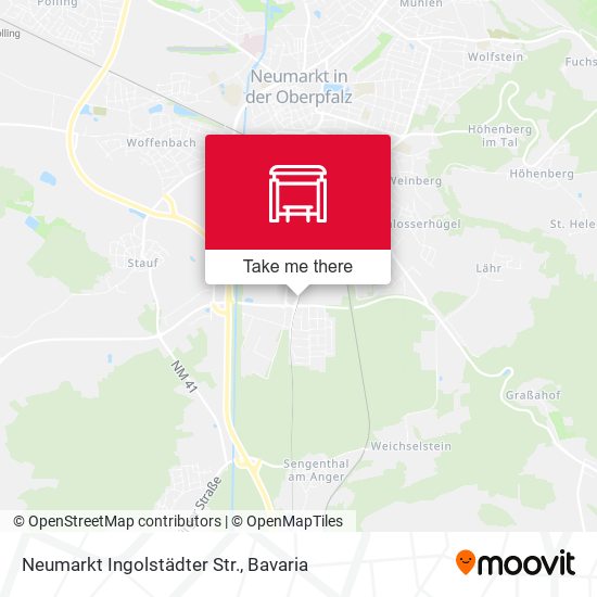 Neumarkt Ingolstädter Str. map