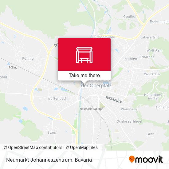 Карта Neumarkt Johanneszentrum