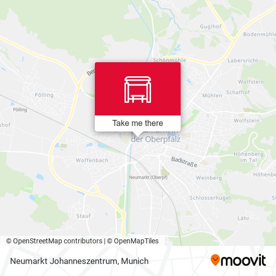 Neumarkt Johanneszentrum map