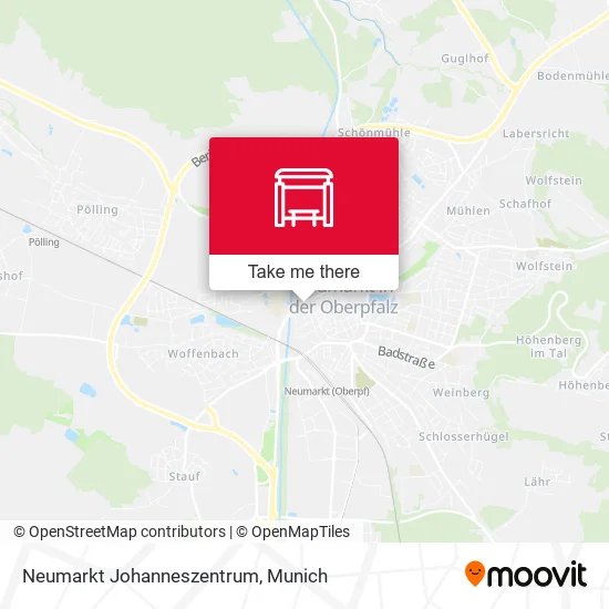 Карта Neumarkt Johanneszentrum