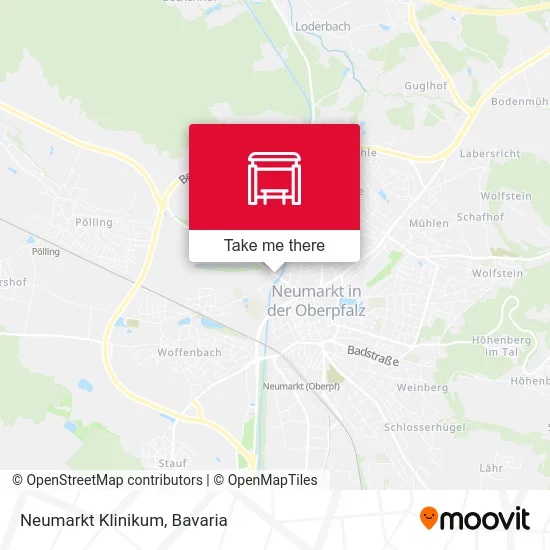 Карта Neumarkt Klinikum