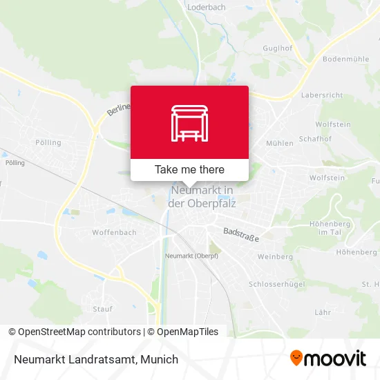 Карта Neumarkt Landratsamt