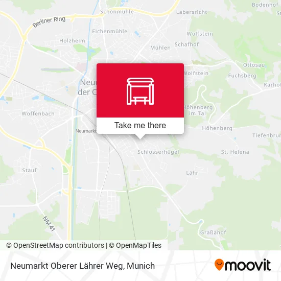Карта Neumarkt Oberer Lährer Weg