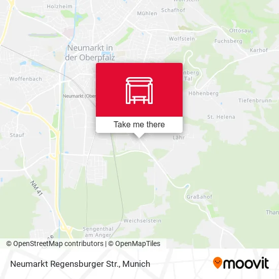 Карта Neumarkt Regensburger Str.