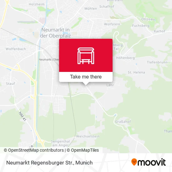 Карта Neumarkt Regensburger Str.