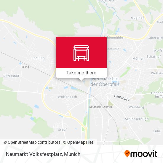 Карта Neumarkt Volksfestplatz