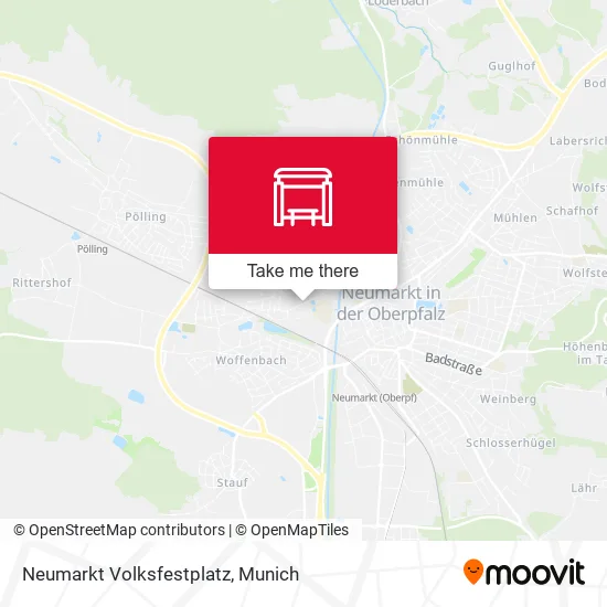 Карта Neumarkt Volksfestplatz