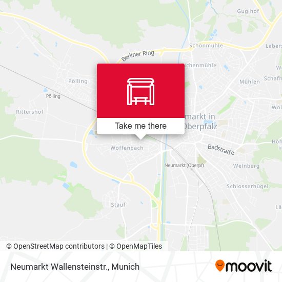 Neumarkt Wallensteinstr. map