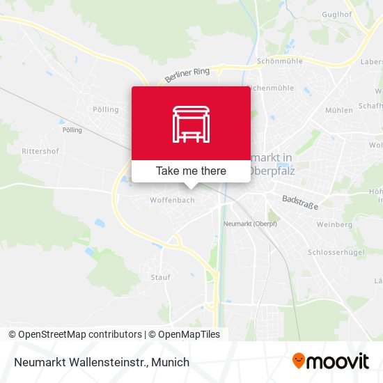 Neumarkt Wallensteinstr. map