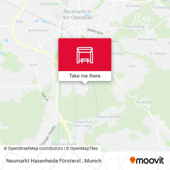 Карта Neumarkt Hasenheide Försterst.