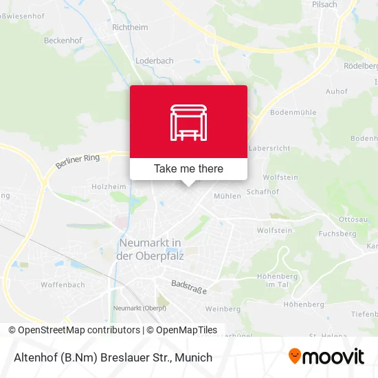 Карта Altenhof (B.Nm) Breslauer Str.