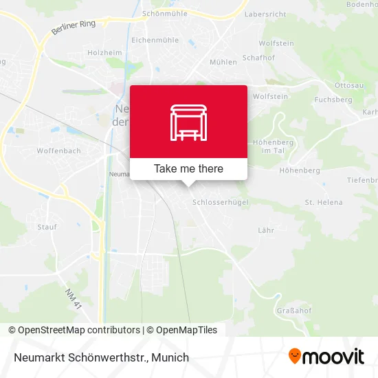 Карта Neumarkt Schönwerthstr.