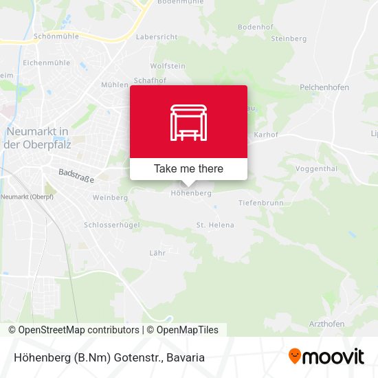 Höhenberg (B.Nm) Gotenstr. map