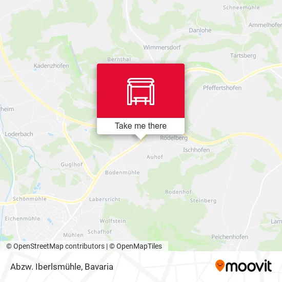 Карта Abzw. Iberlsmühle
