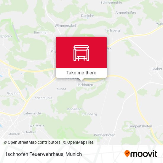 Ischhofen Feuerwehrhaus map