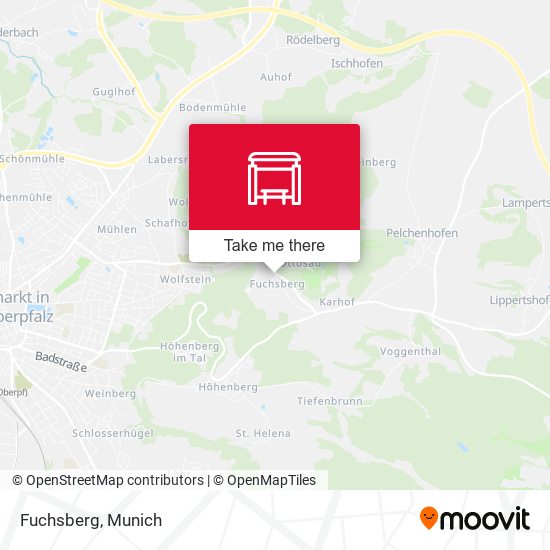 Карта Fuchsberg