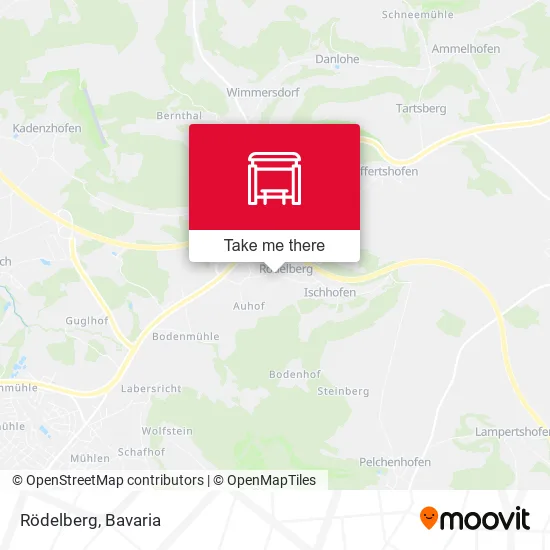 Карта Rödelberg