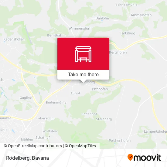 Карта Rödelberg